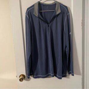 Adidas Blue Quarter Zip